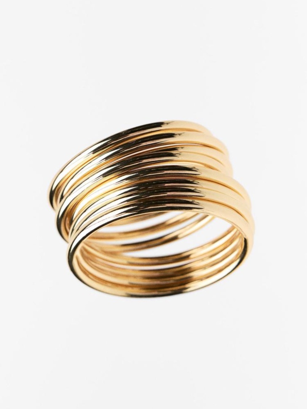 NWT Zara Pack of Metallic Bangles - Picture 2 of 7